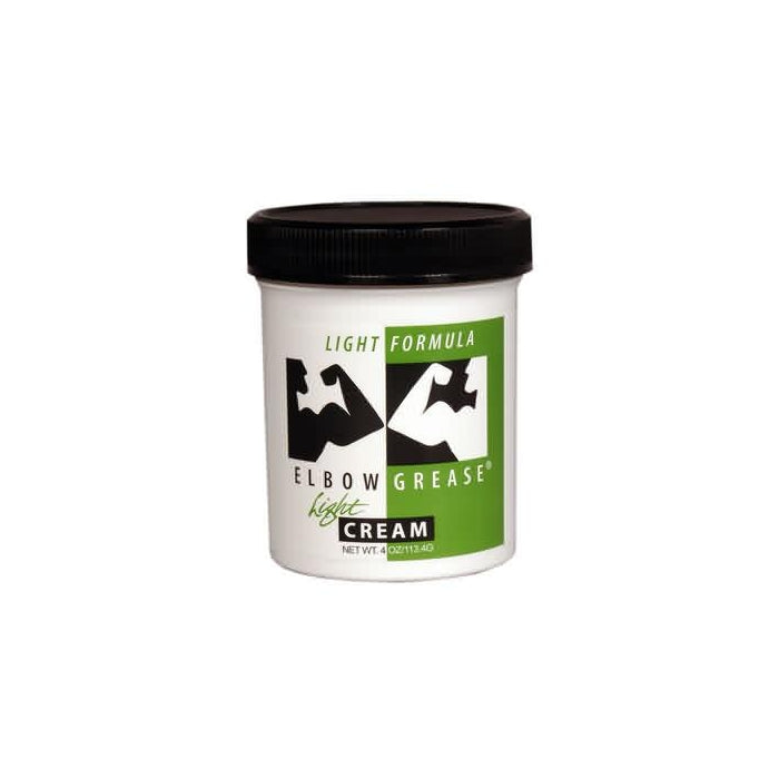 ELBOW GREASE LIGHT CREAM JAR 4 OZ / 113.4 G