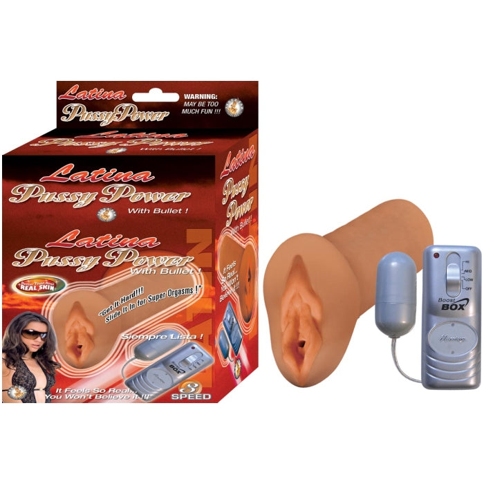 LATINA PUSSY POWER WITH BULLET - LATIN