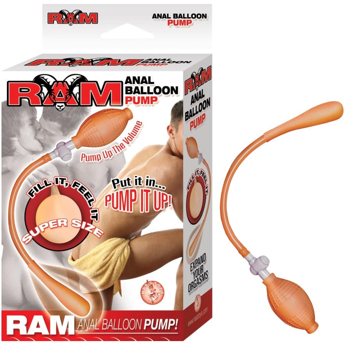 RAM ANAL BALLOON PUMP - FLESH