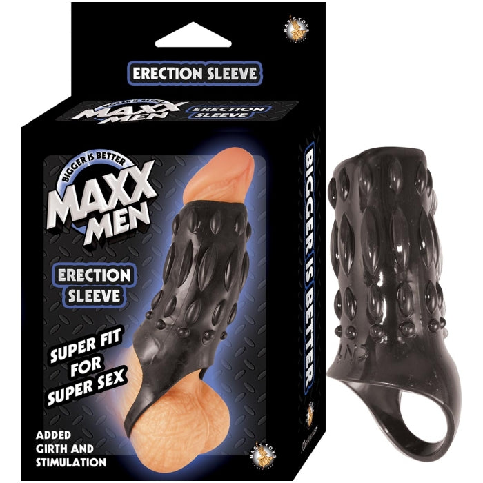 MAXX MEN ERECTION SLEEVE - BLACK