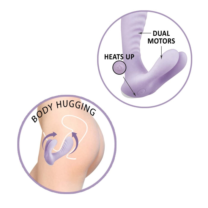 GODDESS HEAT UP BUNNY MASSAGER-LAVENDER