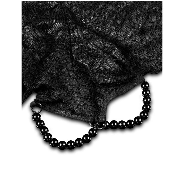 * 5% OFF! * HOOKUP PANTIES PLEASURE PEARL BOY - FITS XL-XXL