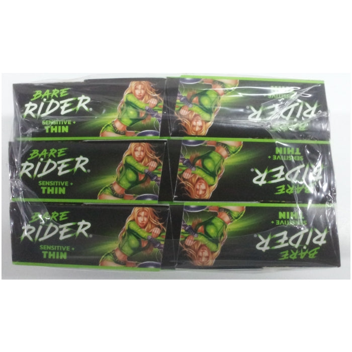 RIDER BARE SESITIVE THIN 6 PACK