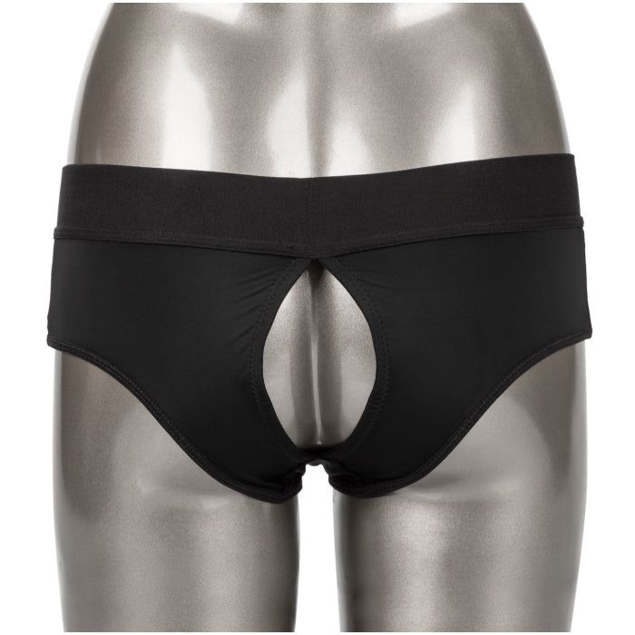 HER ROYAL HARNESS BACKLESS BRIEF L/XL