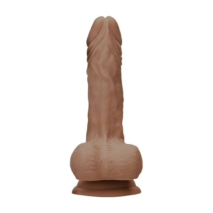 DONG WITH TESTICLES 7IN / 17 CM - TAN