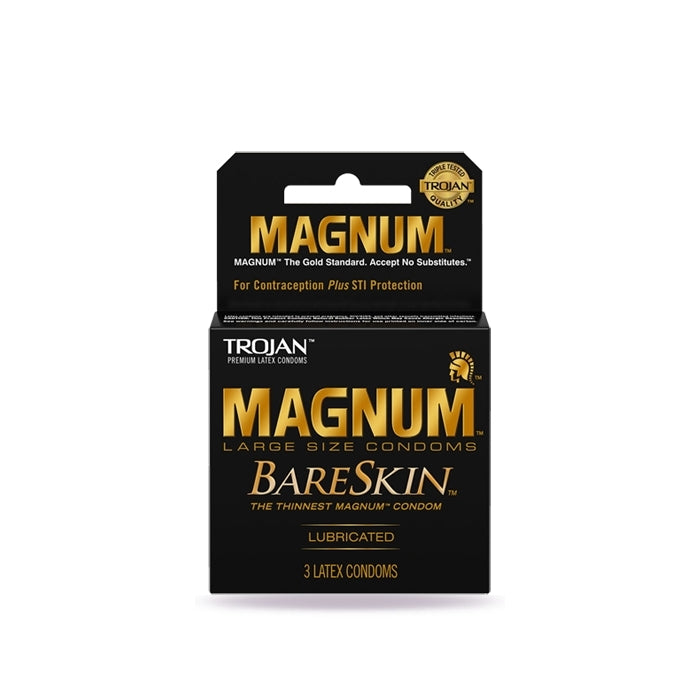 TROJAN 3'S MAGNUM BARESKIN 6 PACK