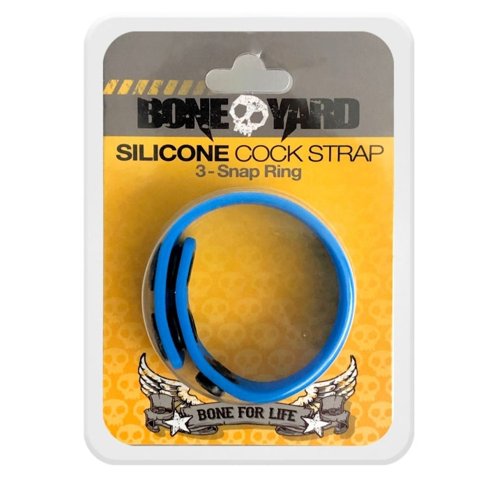COCK STRAP BLUE