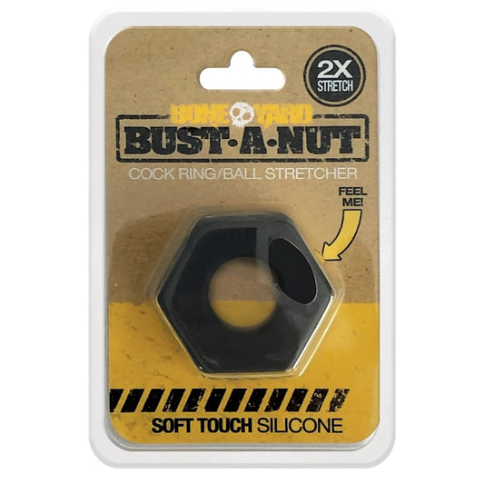 BONEYARD BUST A NUT BLACK SILICONE RING 27MM