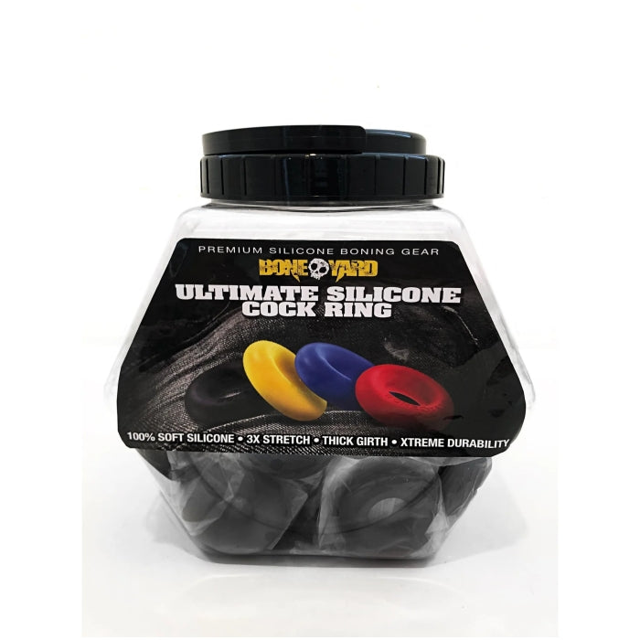 ULTIMATE RING BLACK FISHBOWL - 50 PCS