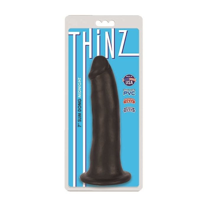 THINZ 7IN SLIM DONG - MIDNIGHT