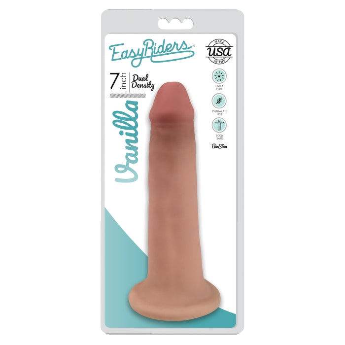 EASY RIDERS 7" SLIM BIOSKIN DONG - VANILLA