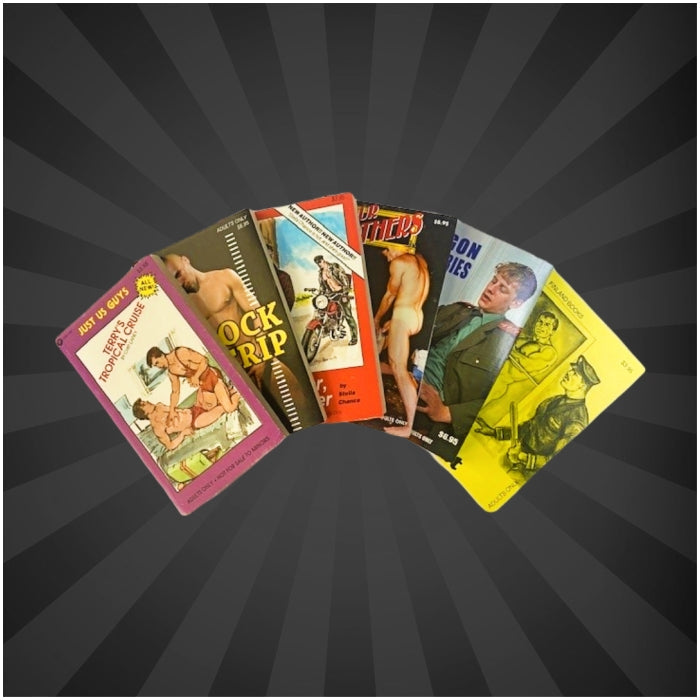 GAY RETRO BOOKS - 50 PCS MIX BOX