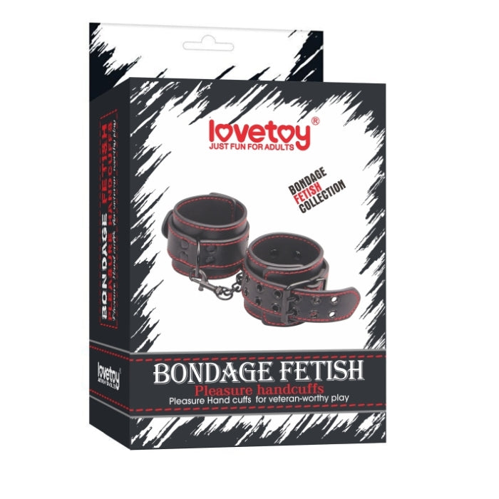 BONDAGE FETISH PLEASURE HANDCUFFS