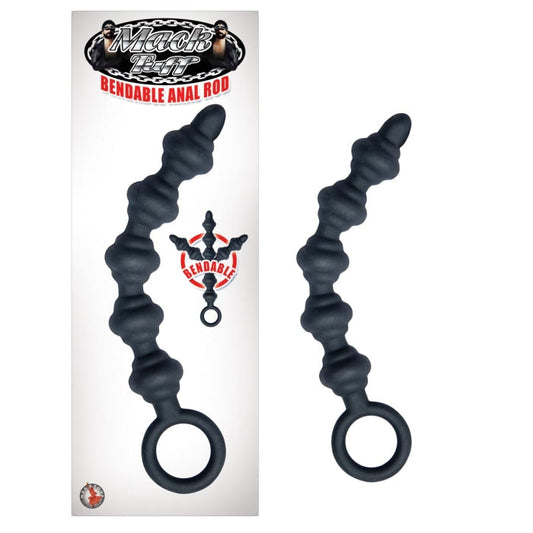MACK TUFF BENDABLE ANAL ROD-BLACK