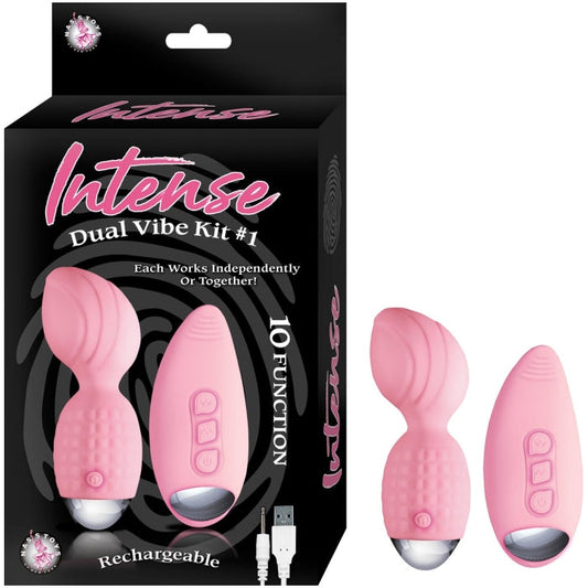 INTENSE DUAL VIBE KIT #1-PINK