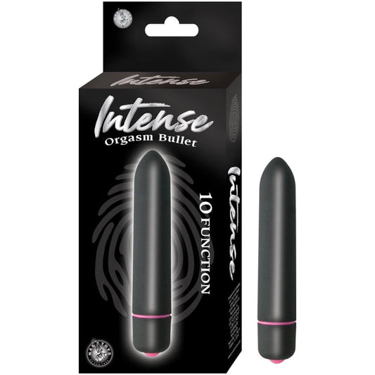 INTENSE ORGASM BULLET-BLACK