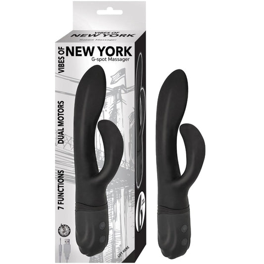 VIBES OF NEW YORK G-SPOT MASSAGER-BLACK