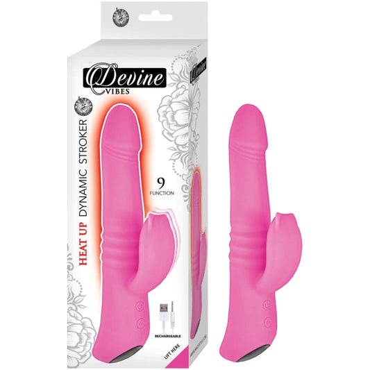 DEVINE VIBES HEAT UP DYNAMIC STROKER-PINK