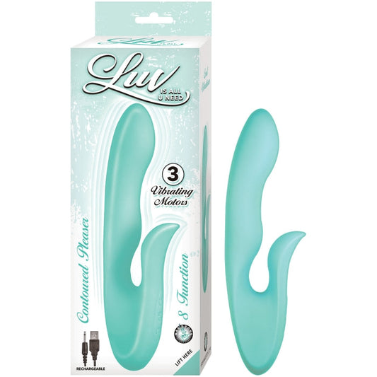 LUV CONTOURED PLEASER-AQUA