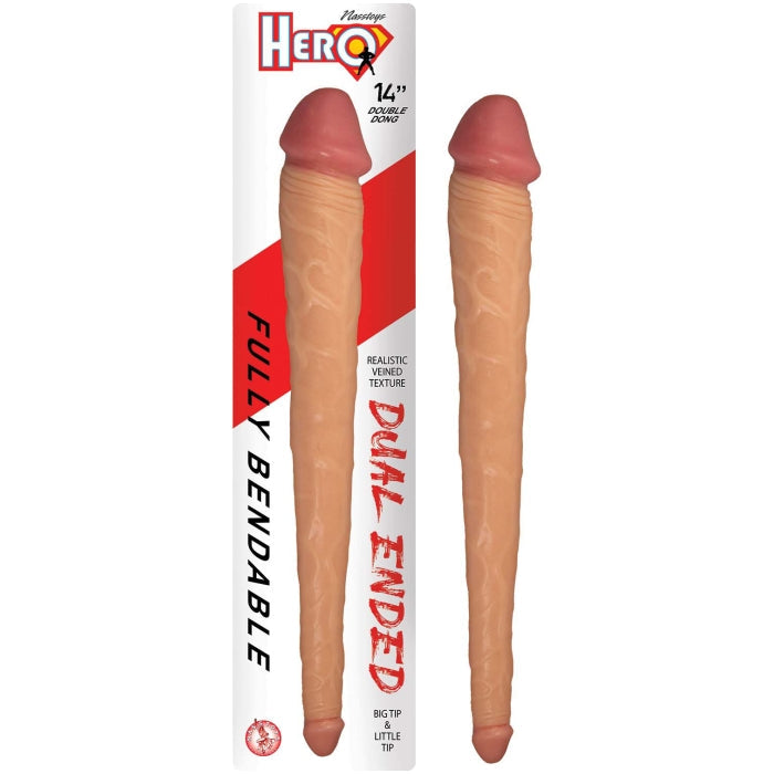 HERO 14" DOUBLE DONG-WHITE