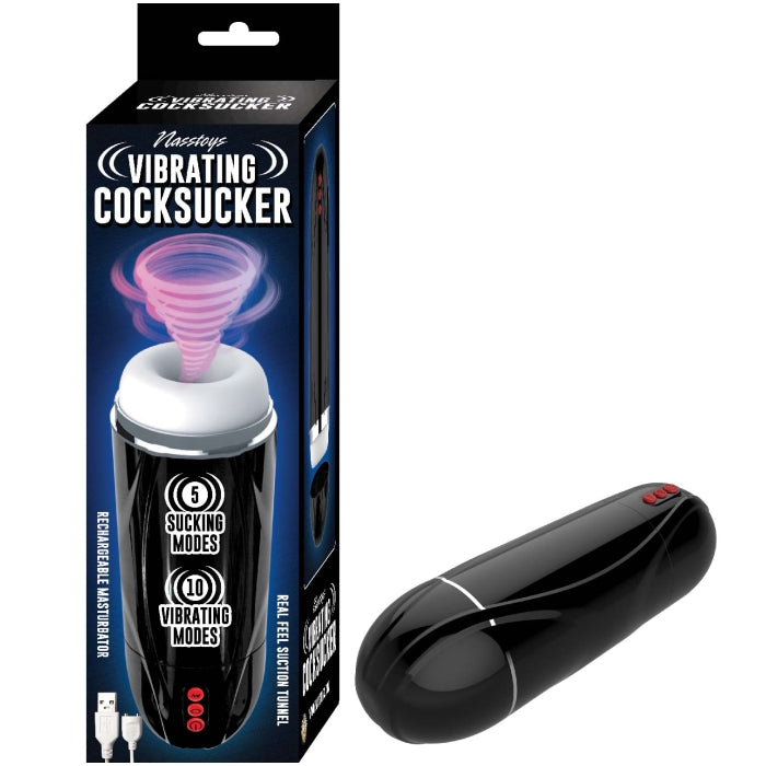 VIBRATING COCKSUCKER-BLACK