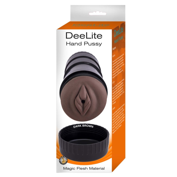 DEE LITE HAND PUSSY-DARK BROWN