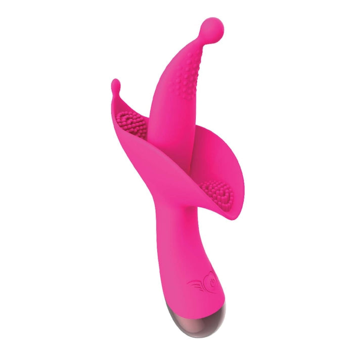 PASSION FLOWER BUD HEAT UP MASSAGER #6-PINK