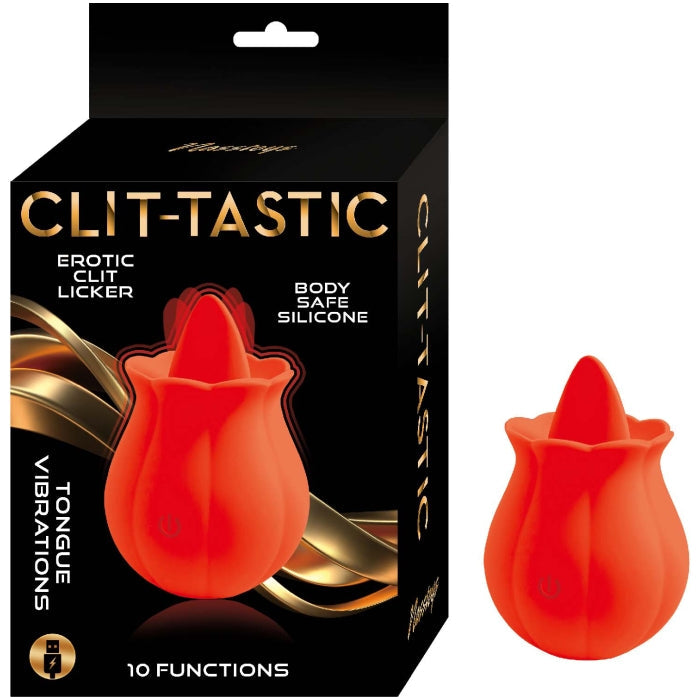 CLIT-TASTIC EROTIC CLIT LICKER-RED