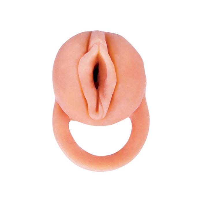 THE GREAT EXTENDER 2 IN 1 9" EXTENDER & MASTURBATOR-WHITE