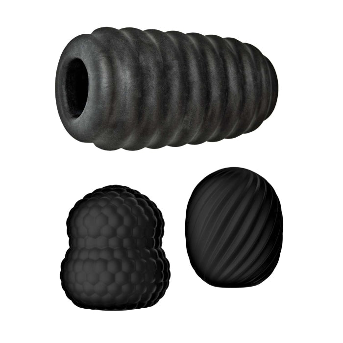 DELITE POCKET MASTURBATOR KIT-BLACK