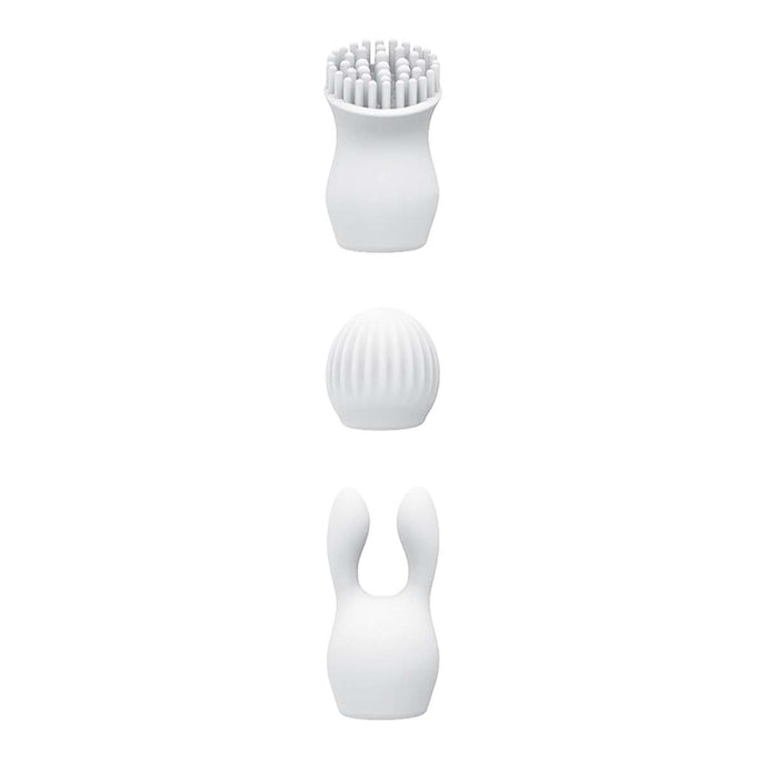 CLIT-TASTIC AROUSING CLIT TEASER W/ATTACHMENTS - WHITE