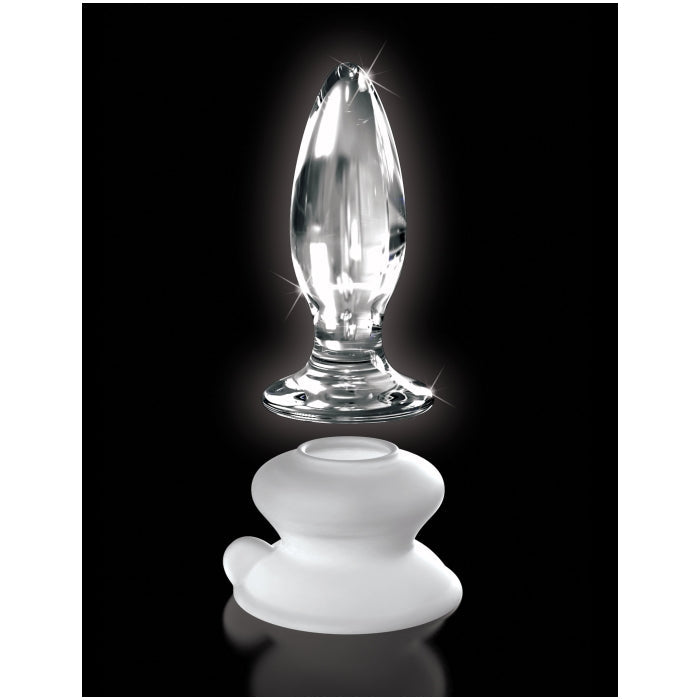 ICICLES NO. 91 - WITH SILICONE SUCTION CUP - CLEAR 4"