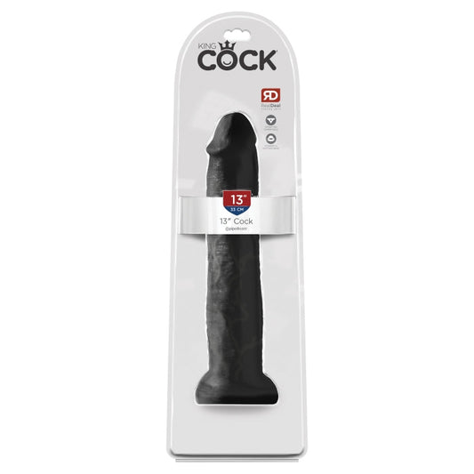 KING COCK 13" COCK - BLACK