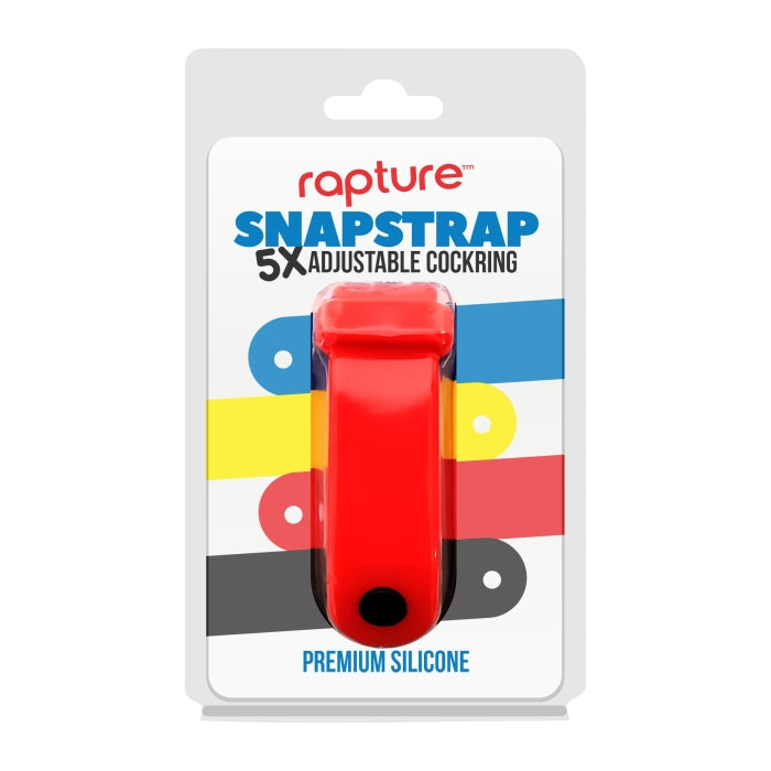 SNAPSTRAP 5X ADJUSTABLE COCKRING - RED SANGRIA
