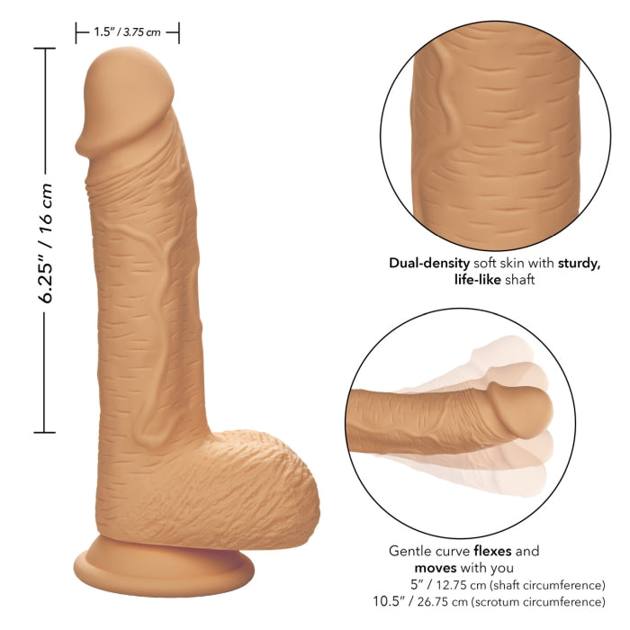 DUAL DENSITY SILICONE STUDS 6.25"/16 CM - IVORY