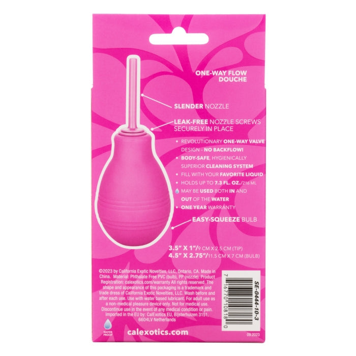 CHEEKY ONE-WAY FLOW DOUCHE - PINK