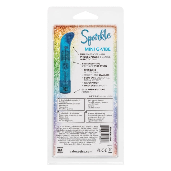 SPARKLE MINI G-VIBE - BLUE