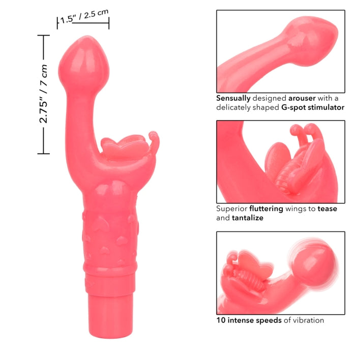 RECHARGEABLE BUTTERFLY KISS PINK