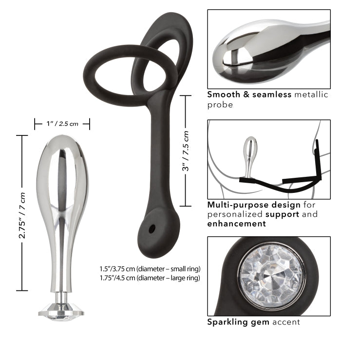 STAR FUCKER TEARDROP PLUG - BLACK