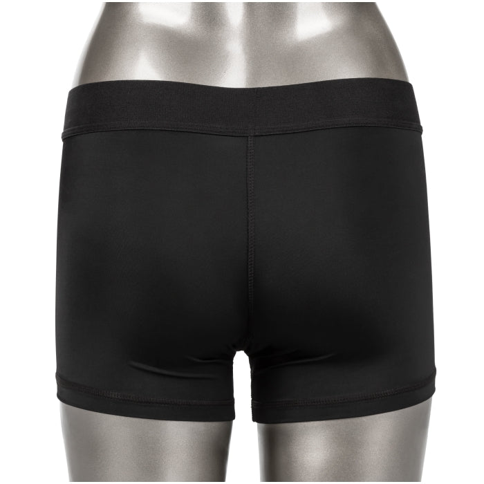 HER ROYAL HARNESS BOXER BRIEF L/XL - BLACK