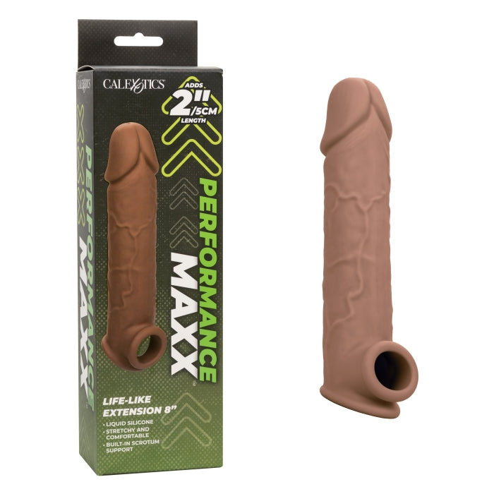 PERFORMANCE MAXX LIFE-LIKE EXTENSION 8IN - BRO
