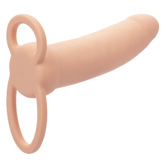 PERFORMANCE MAXX RECHARGEABLE THICK DUAL PENETRATOR - IVORY