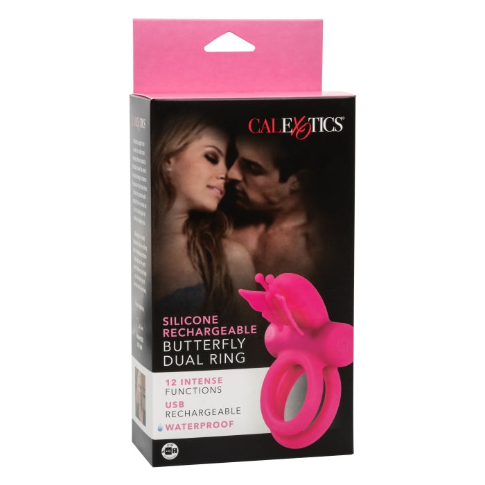 SILICONE RCHRGBL DUAL BUTTERFLY RING