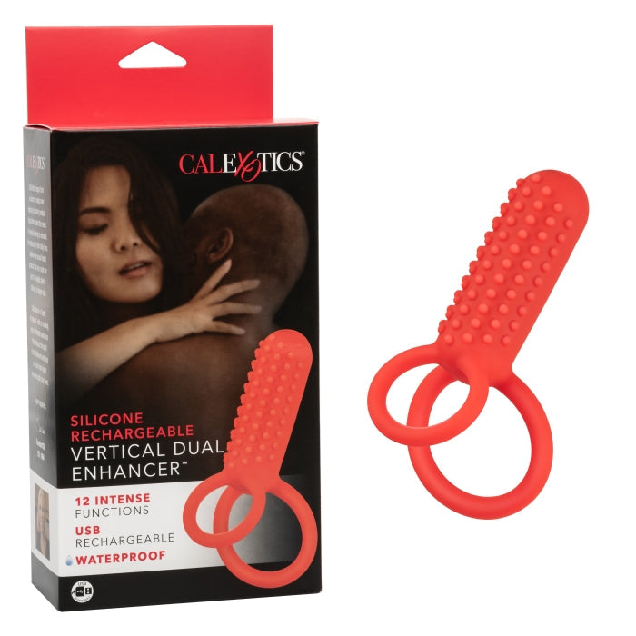 SILICONE RCHRGBL VERTICAL DUAL ENHANCER