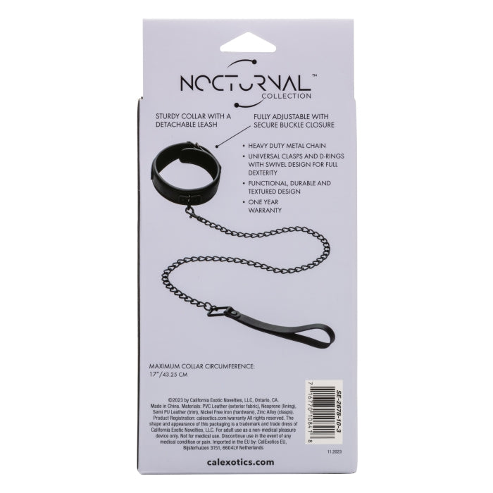 NOCTURNAL COLLECTION COLLAR & LEASH