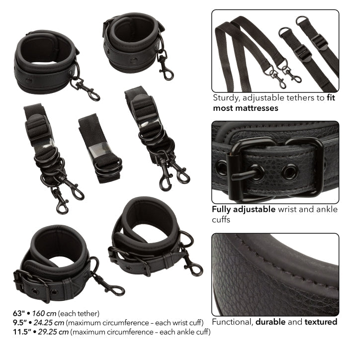 NOCTURNAL COLLECTION BED RESTRAINTS