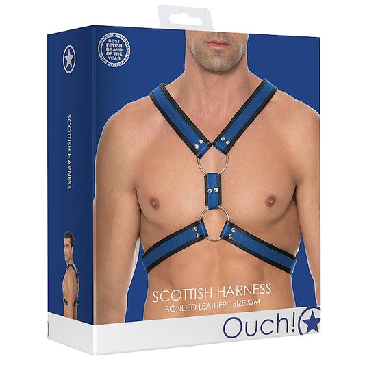 Z SERIES SCOTTISH HARNESS S/M BLUE
