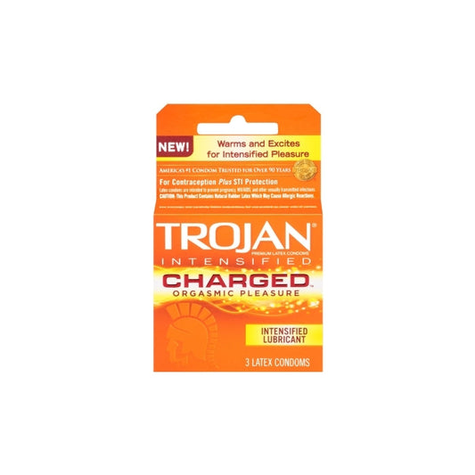 TROJAN 3'S CHARGED ORANGE 6 PACK