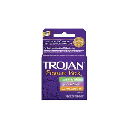 TROJAN 3'S PLEASURES 6 PACK
