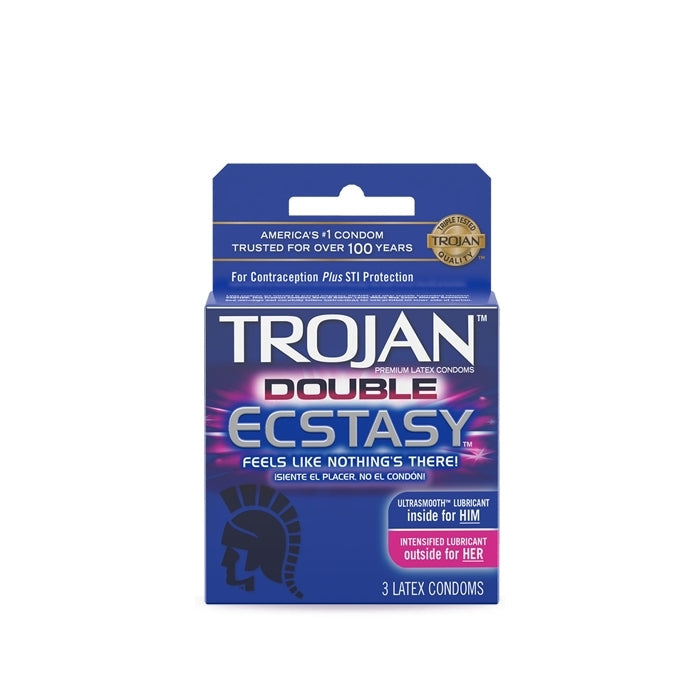 TROJAN 3'S DOUBLE ECSTASY 6 PACK